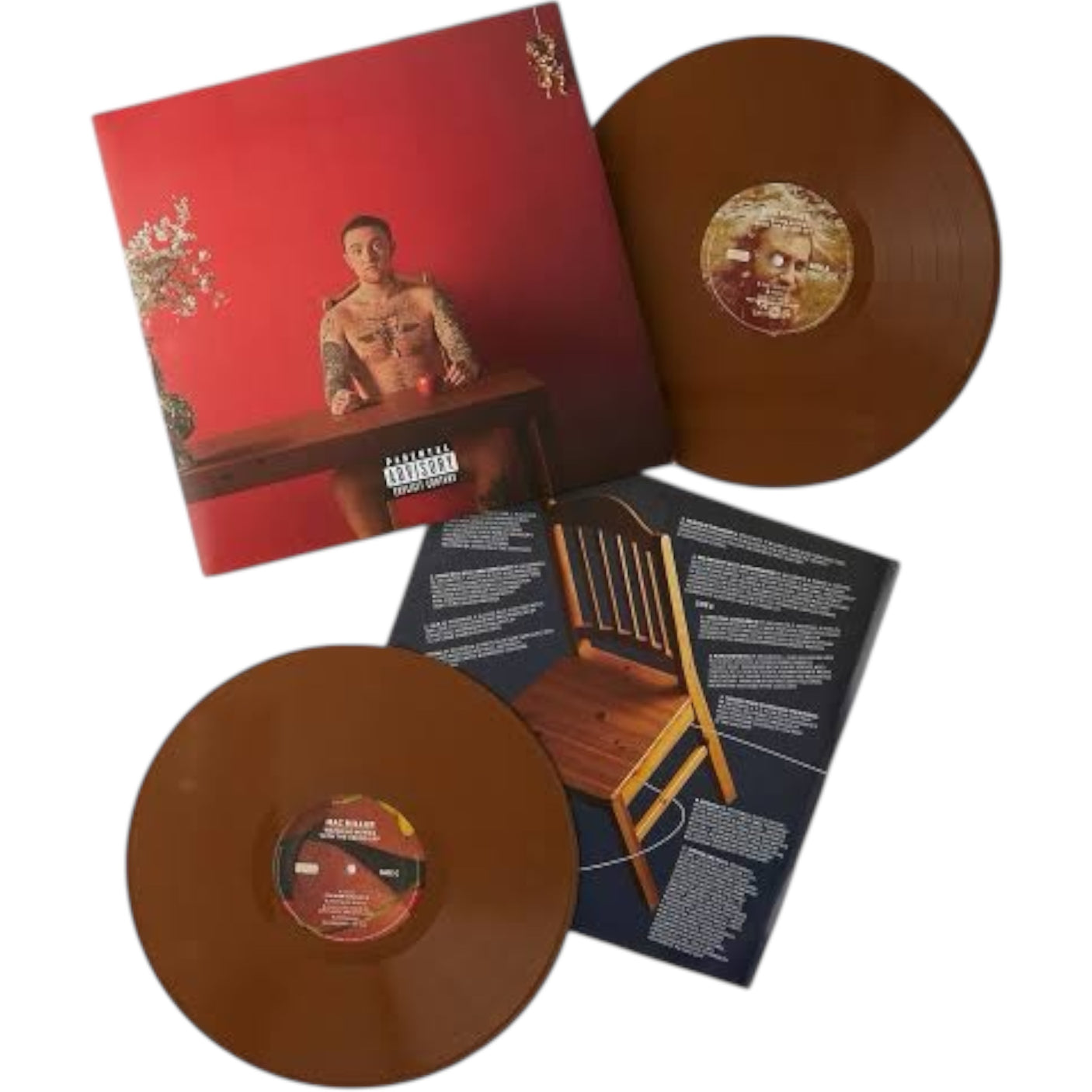 MAC MILLER - Watching Movies With The Sound Off - LP VINYL - LIMITED EDITION BROWN VINYL - BRAND NEW