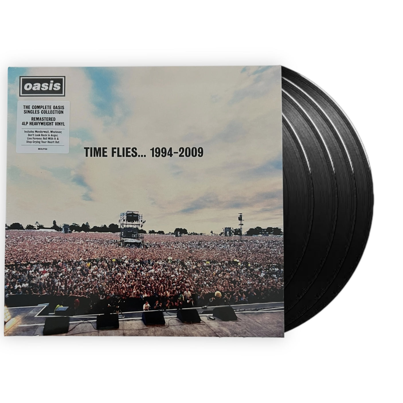 OASIS - Time Flies 1994-2009 - 4 x LP VINYL - BRAND NEW