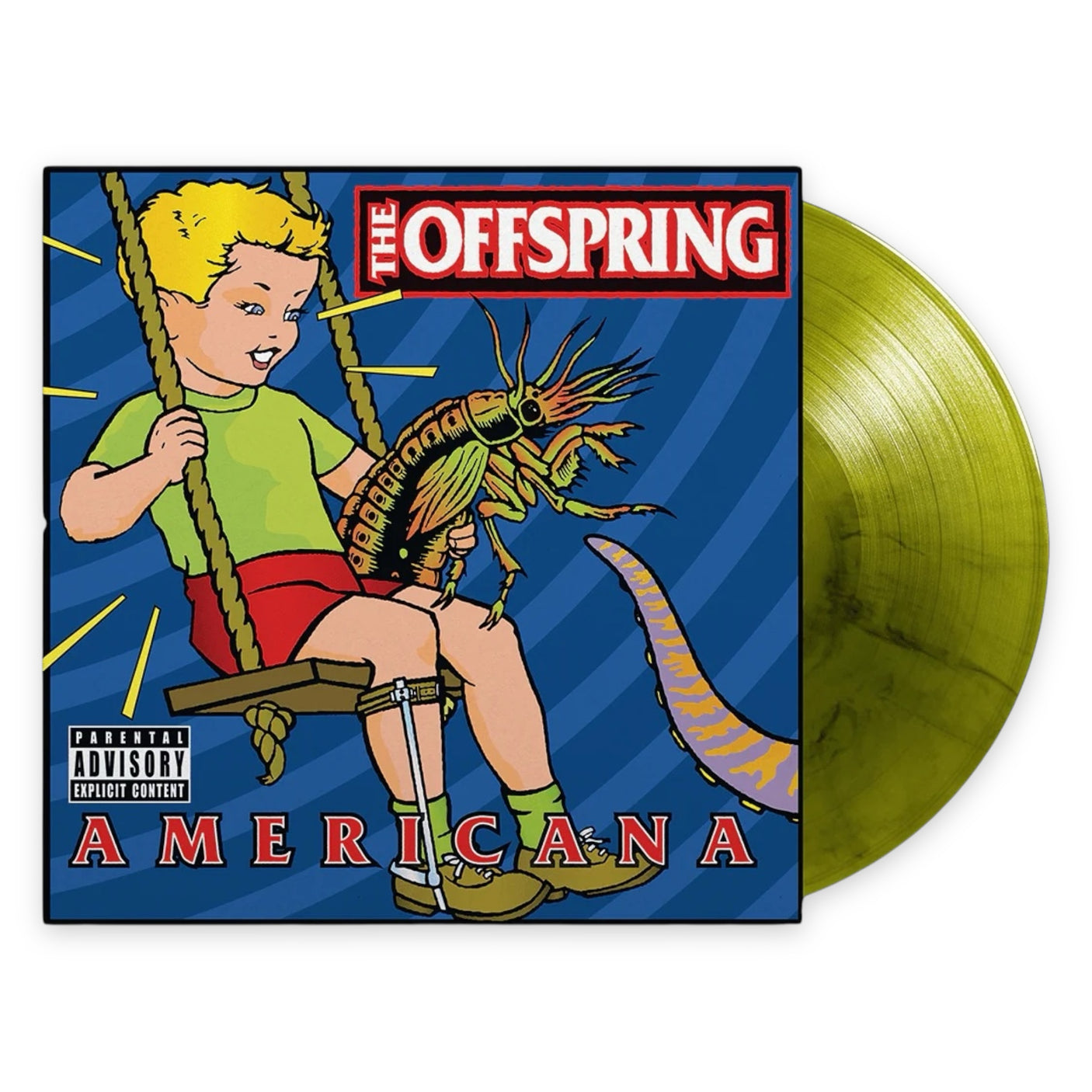 The OFFSPRING - Americana - LP VINYL - REISSUE - SAND FLEA VINYL - BRAND NEW