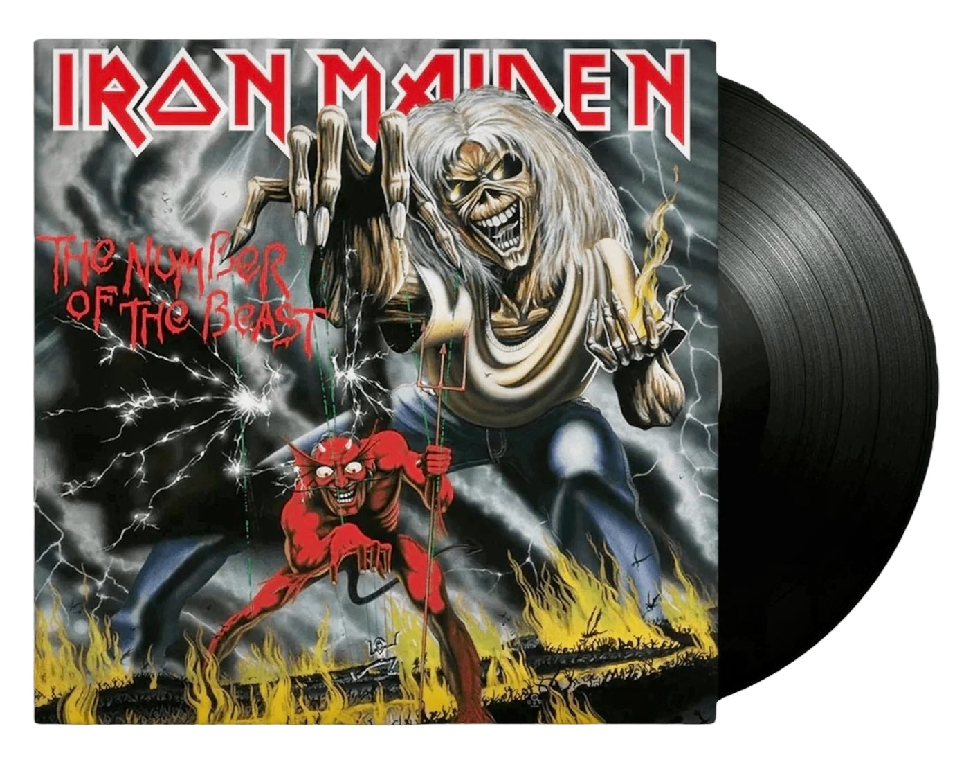 IRON MAIDEN - The Number Of The Beast - LP VINYL - REMASTERED - BRAND NEW