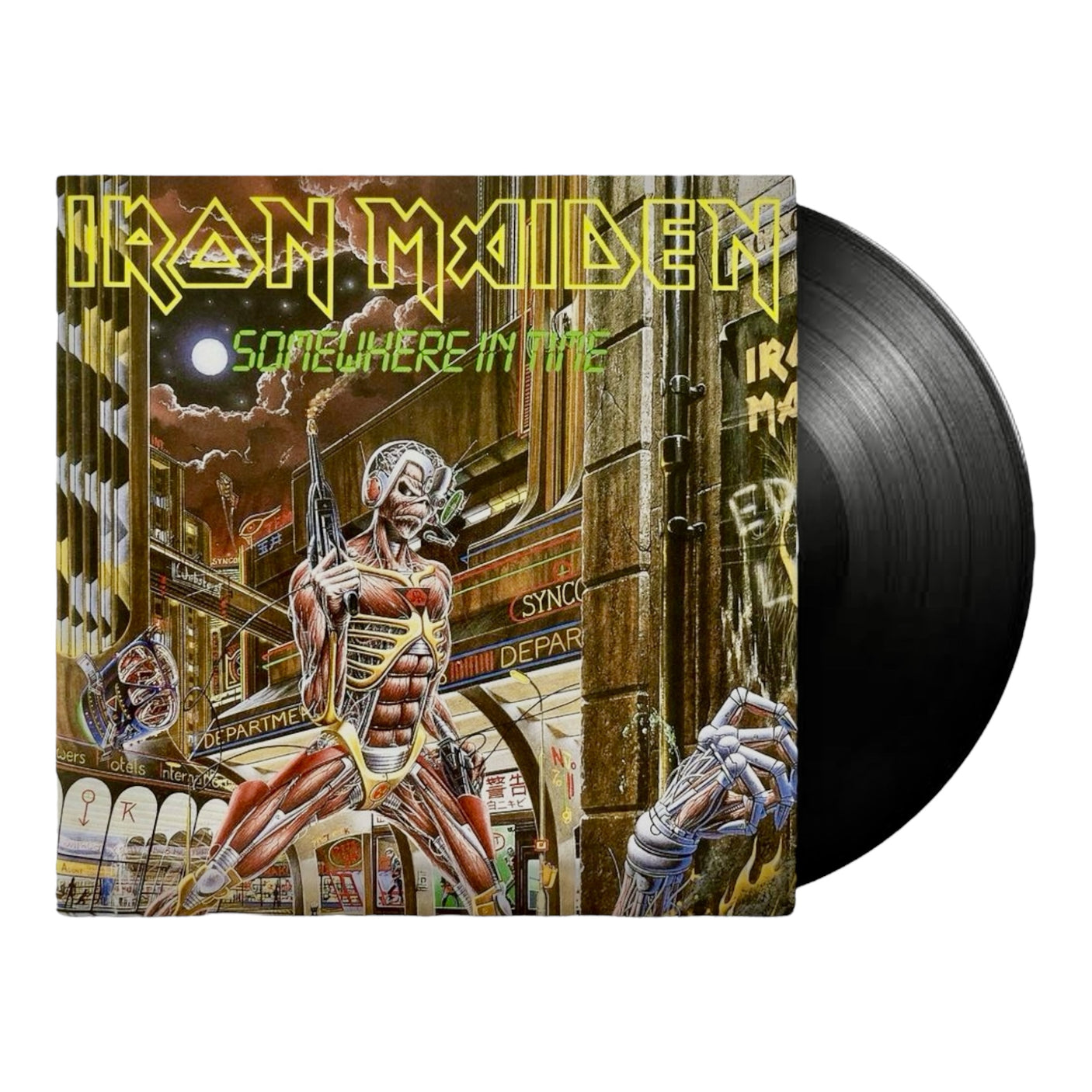 IRON MAIDEN - Somewhere In Time - LP VINYL - REMASTERED - BRAND NEW