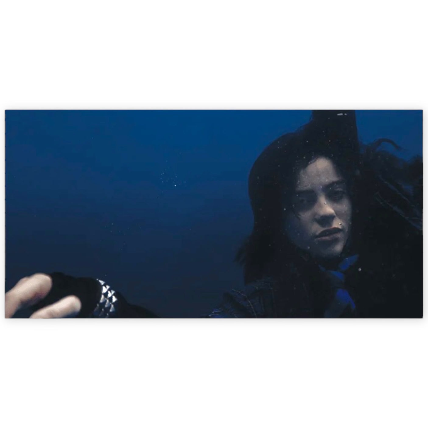 BILLIE EILISH - Hit Me Hard And Soft - LP VINYL - 1 YEAR ANNIVERSARY EDITION - DARK BLUE WITH ORANGE SPLATTER VINYL - BRAND NEW