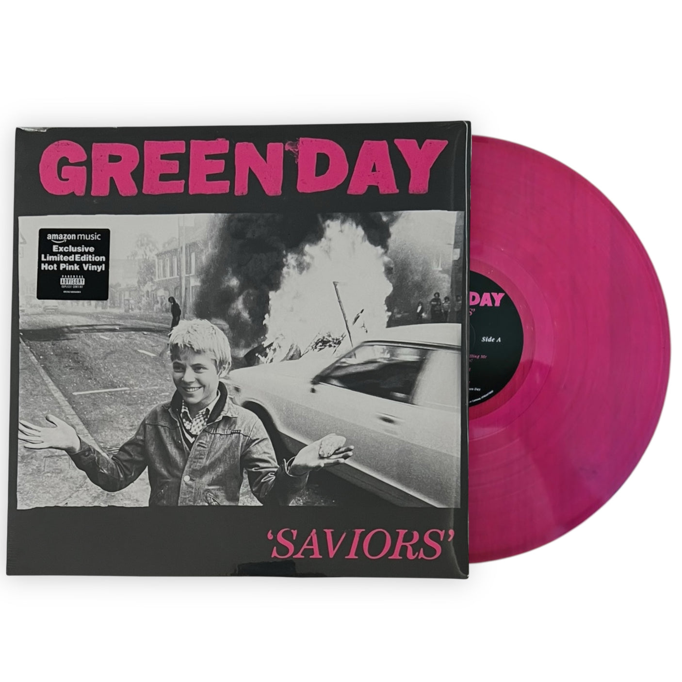 GREEN DAY - Saviours - LIMITED EDITION HOT PINK VINYL - LP VINYL - BRAND NEW