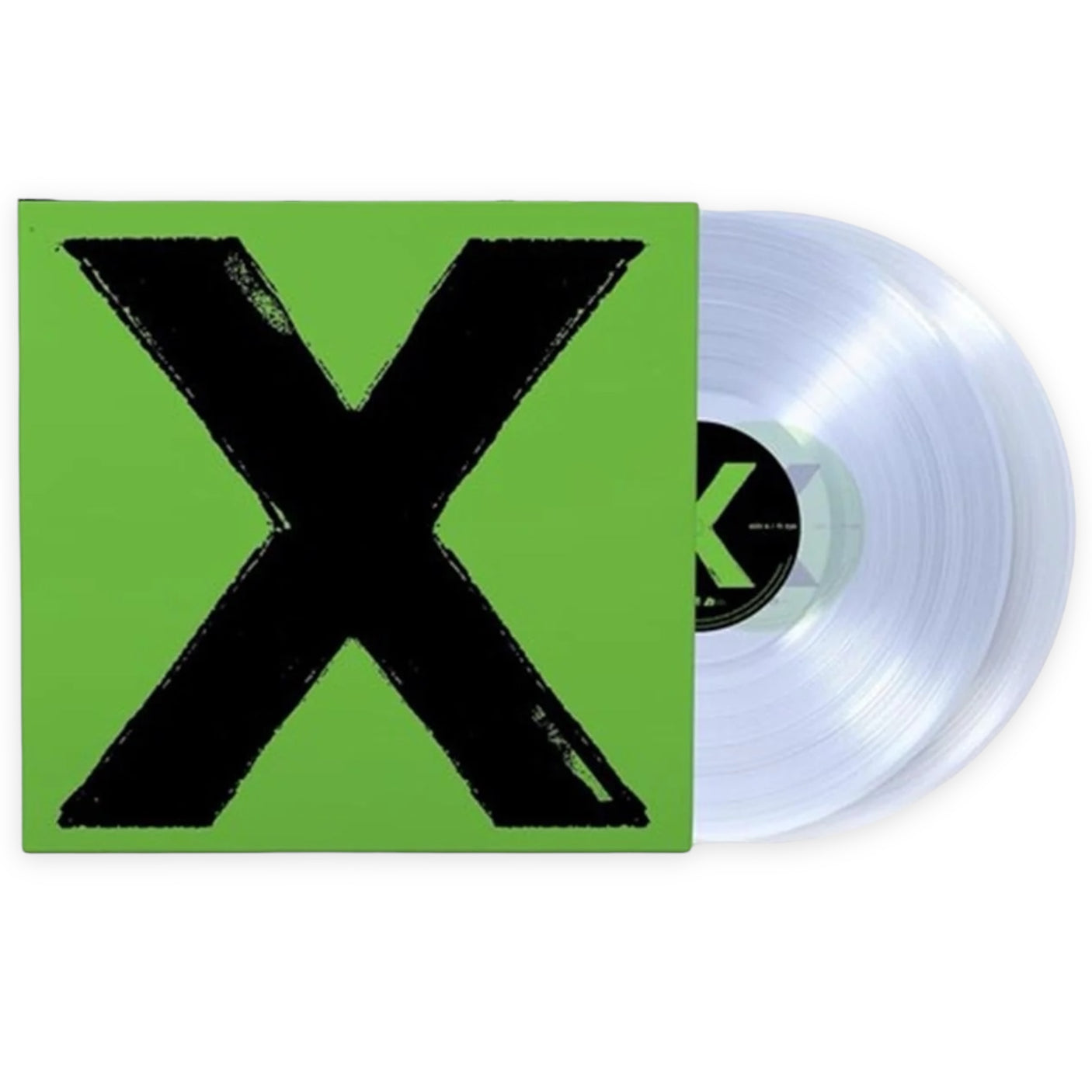 ED SHEERAN - X - LIMITED EDITION CRYSTAL CLEAR VINYL - 2 x 45RPM - LP VINYL - BRAND NEW