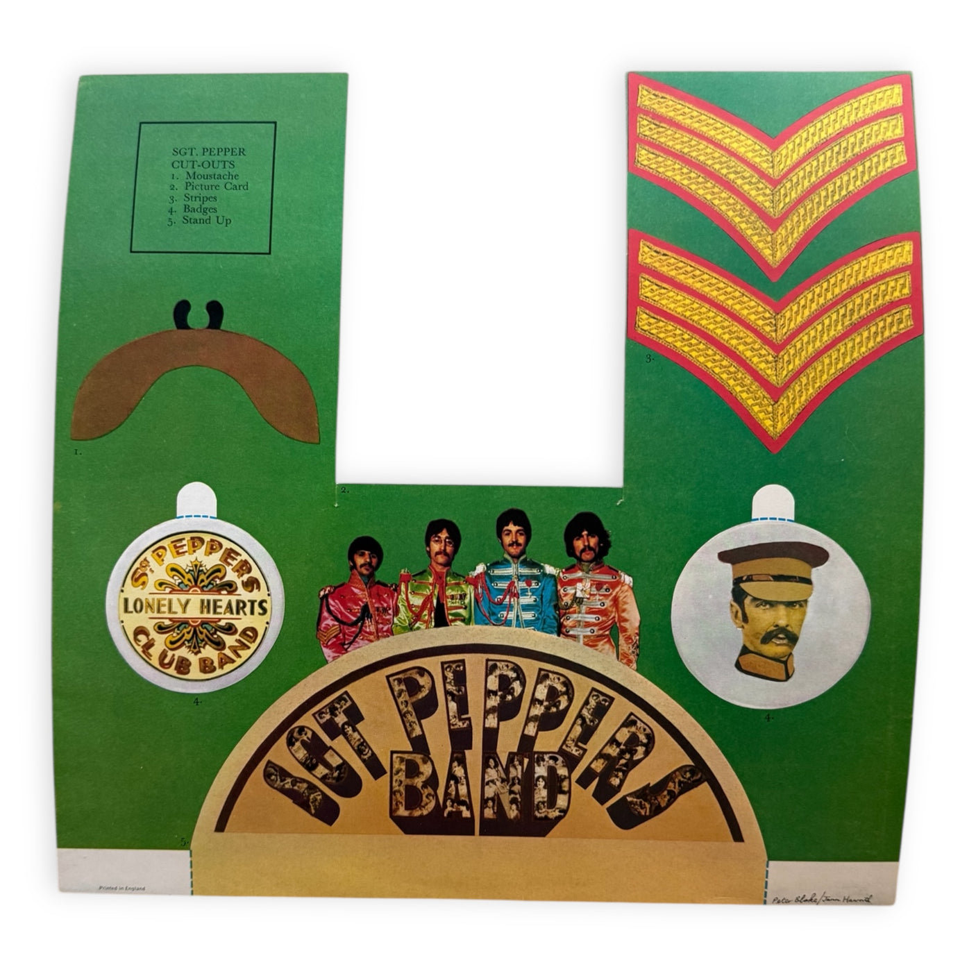 THE BEATLES - Sgt. Pepper's Lonely Hearts Club Band - USED LP VINYL - ORIGINAL 1967 UK PRESS - VG/VG