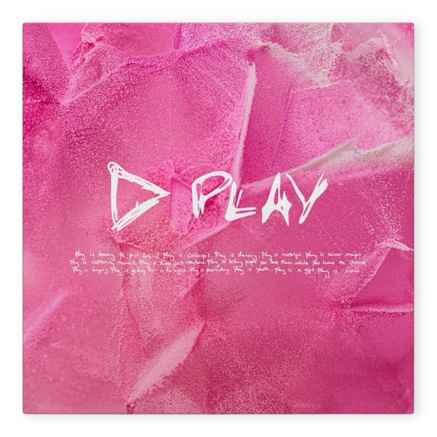 ED SHEERAN - Play - PINK VINYL - LP VINYL - BRAND NEW