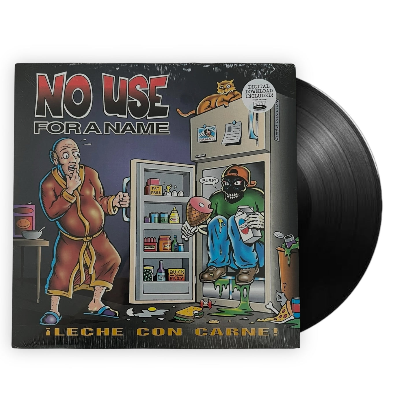 NO USE FOR A NAME - ¡Leche Con Carne! - REISSUE - LP VINYL - BRAND NEW