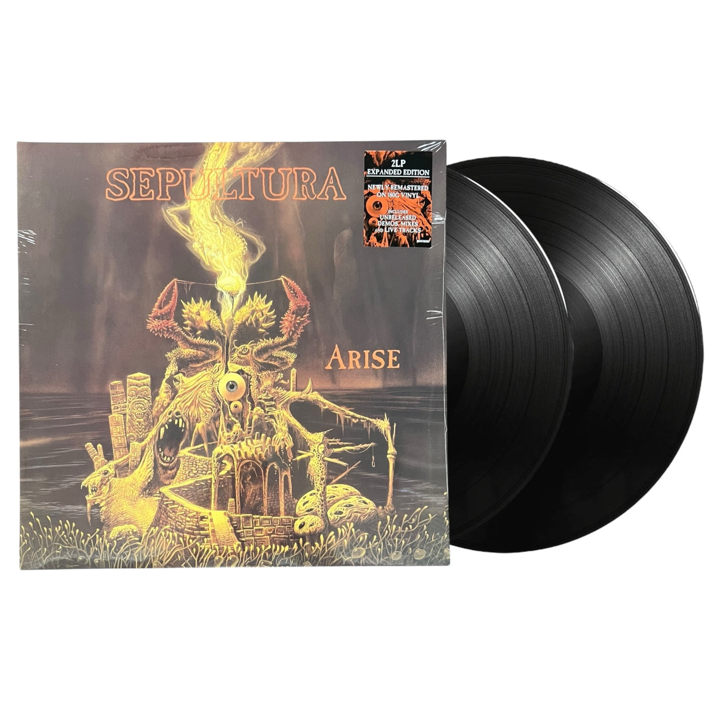 SEPULTURA – Arise (Reissue, Remastered) | 2 x LP | Brand New LP Vinyl Album