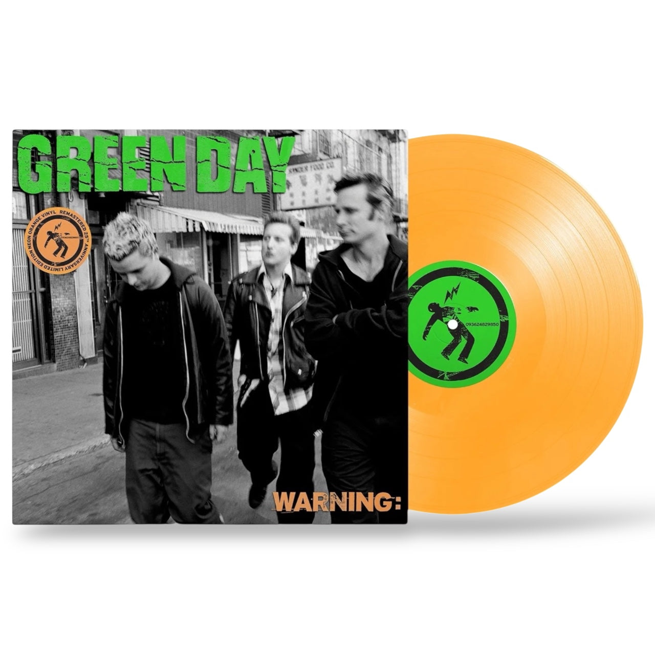 GREEN DAY - Warning (25th Anniversary) | Neon Orange Vinyl | Brand New LP Vinyl Album
