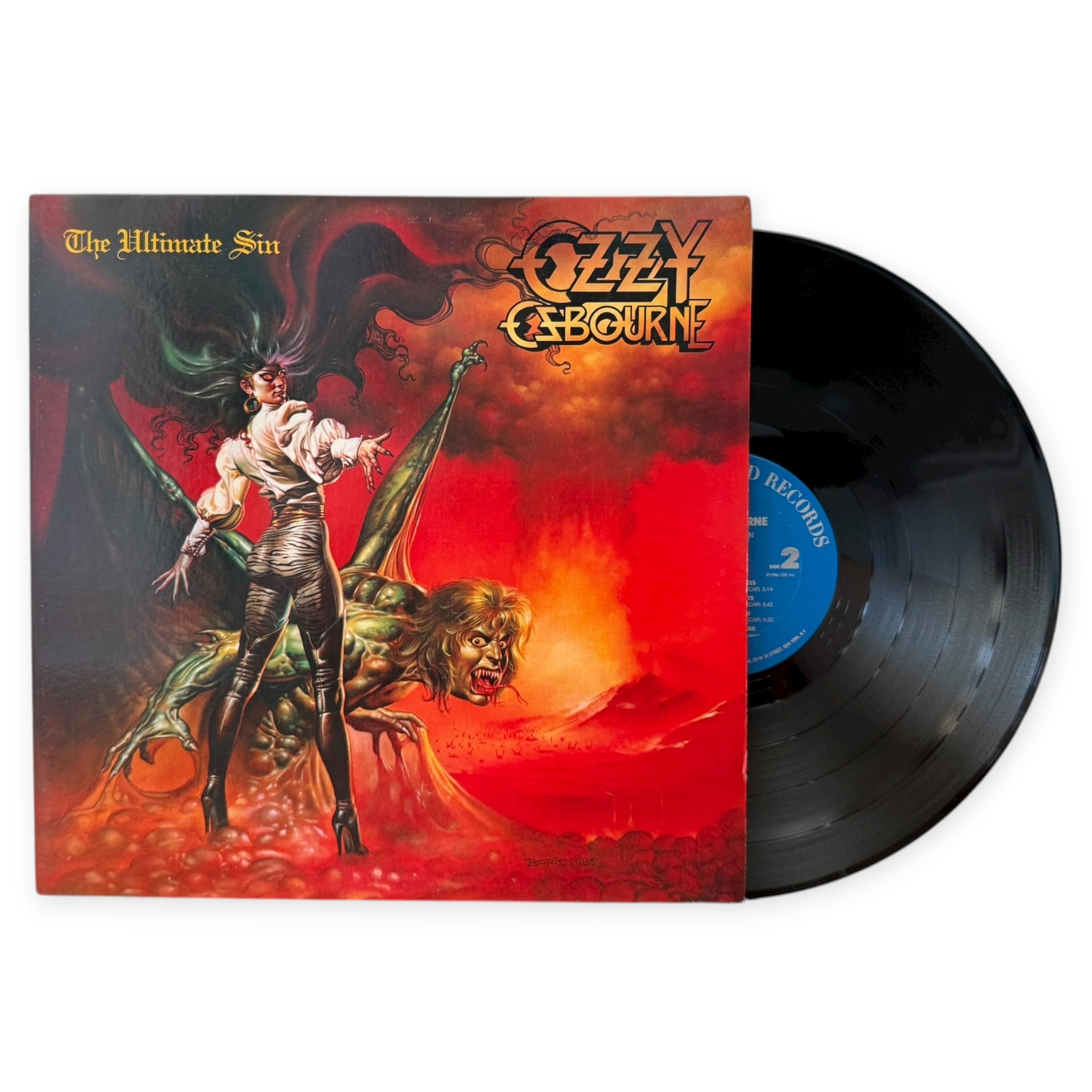 OZZY OSBOURNE - The Ultimate Sin | Original 1986 USA Press | Used