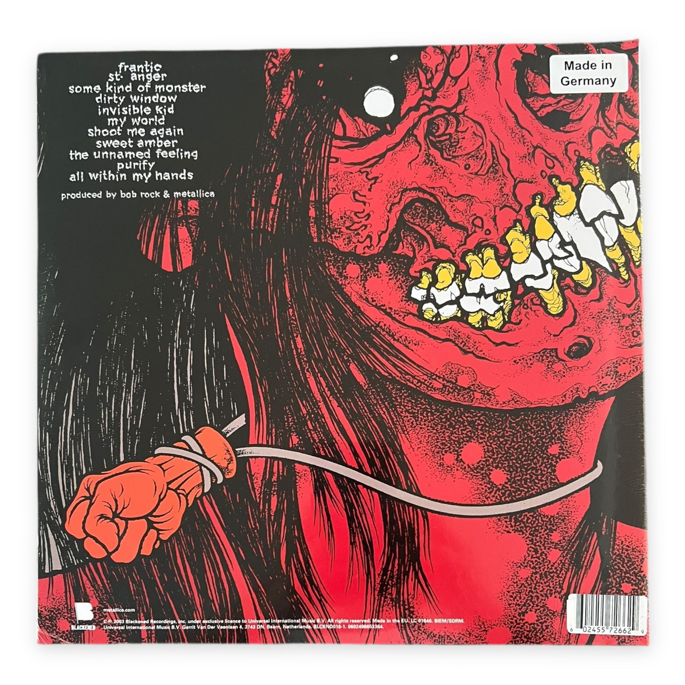 METALLICA – St Anger (Limited Edition) | Orange Vinyl | Brand New LP Vinyl Album