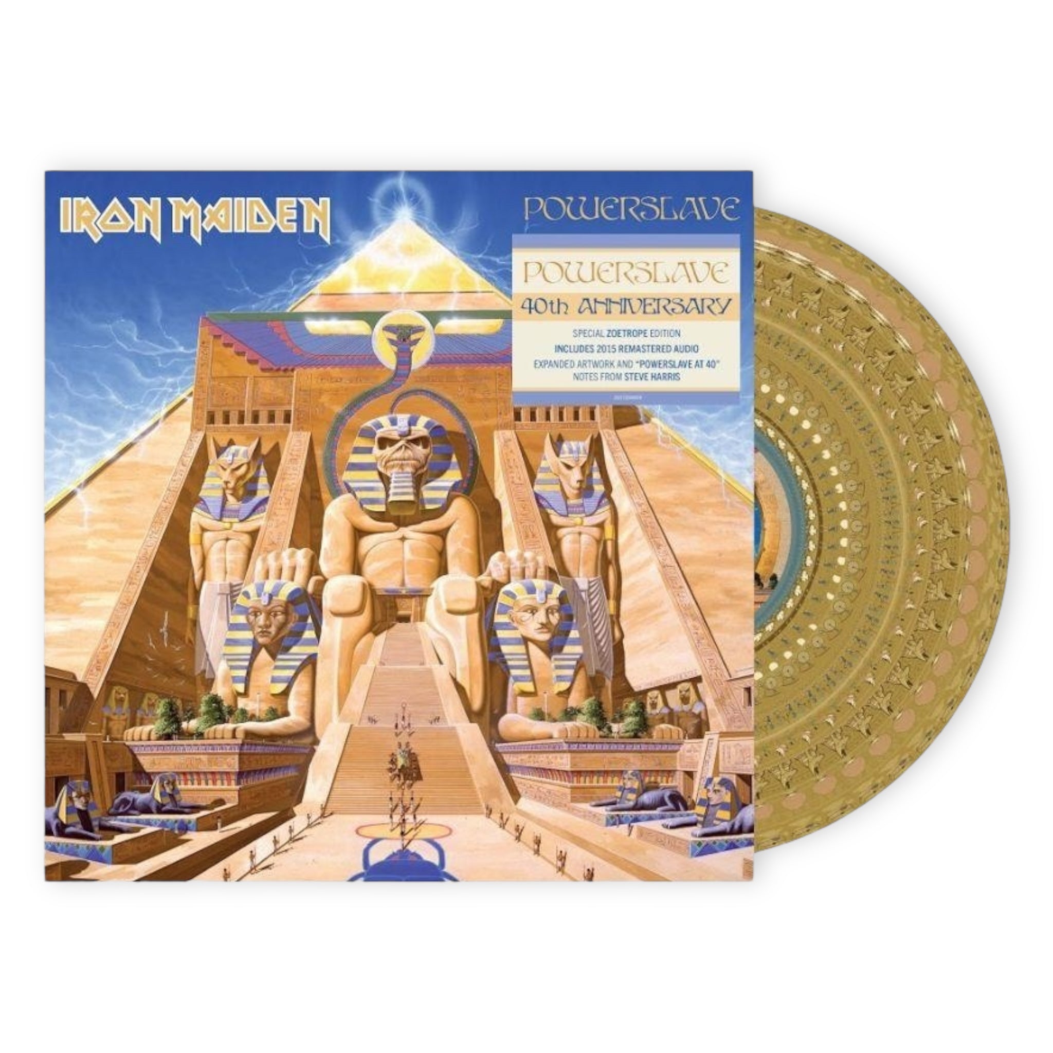 IRON MAIDEN - Powerslave - LP VINYL - 40th ANNIVERSARY LIMITED