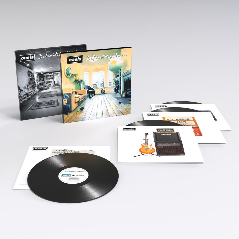 OASIS - Definitely Maybe 30th Anniversary Deluxe - 4 x LP VINYL - BRAND NEW