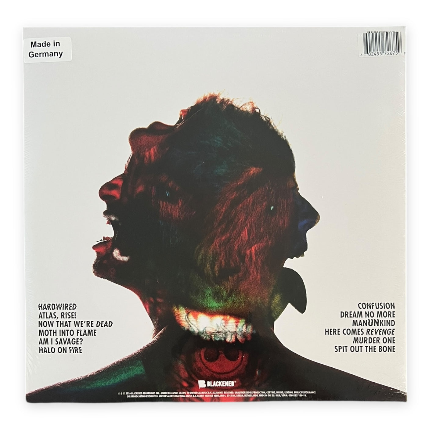 METALLICA – Hardwired... To Self Destruct (Limited Edition) | Flame Orange Vinyl | Brand New LP Vinyl Album