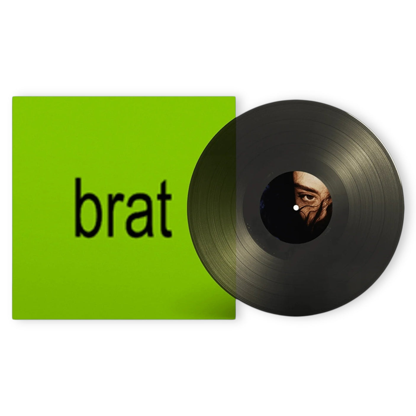 CHARLI XCX - Brat - LP VINYL - BLACK TRANSLUCENT VINYL - BRAND NEW