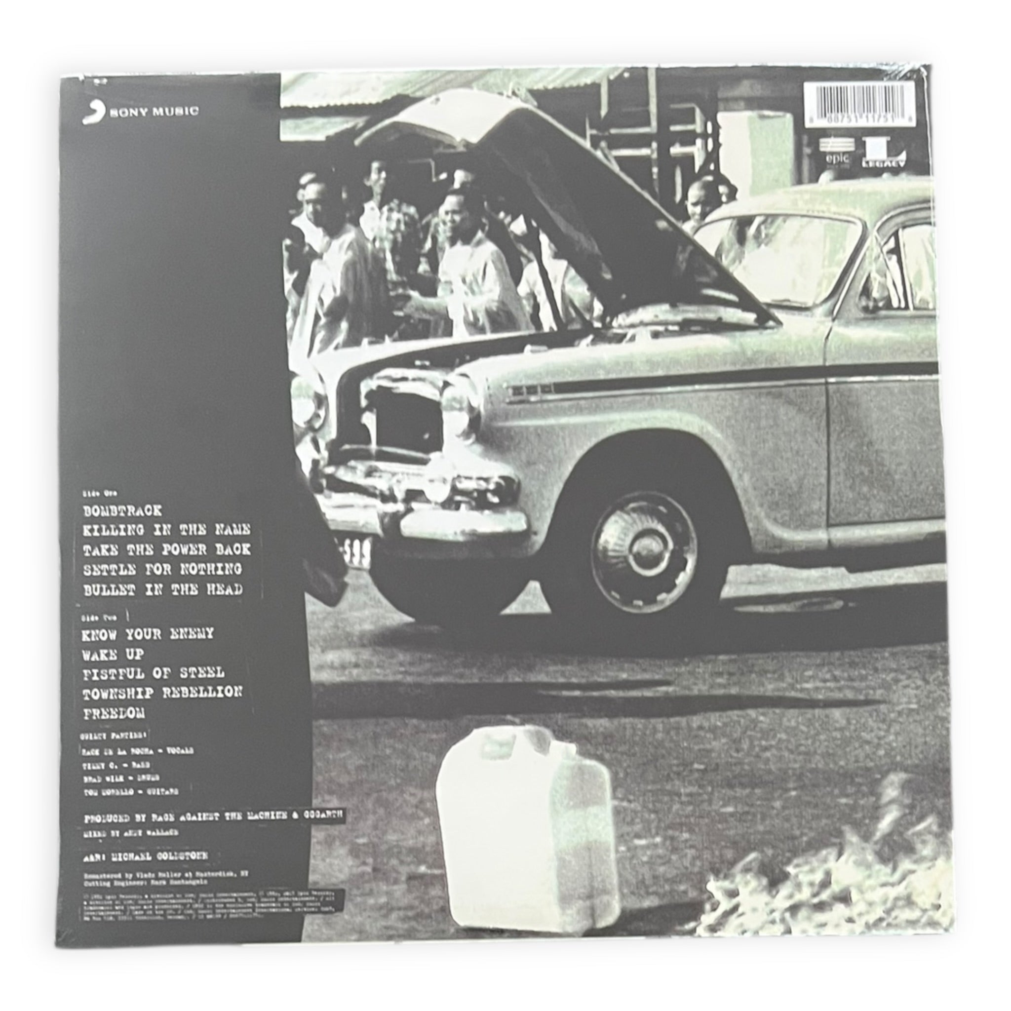 RAGE AGAINST THE MACHINE - Rage Against The Machine (180gm Reissue