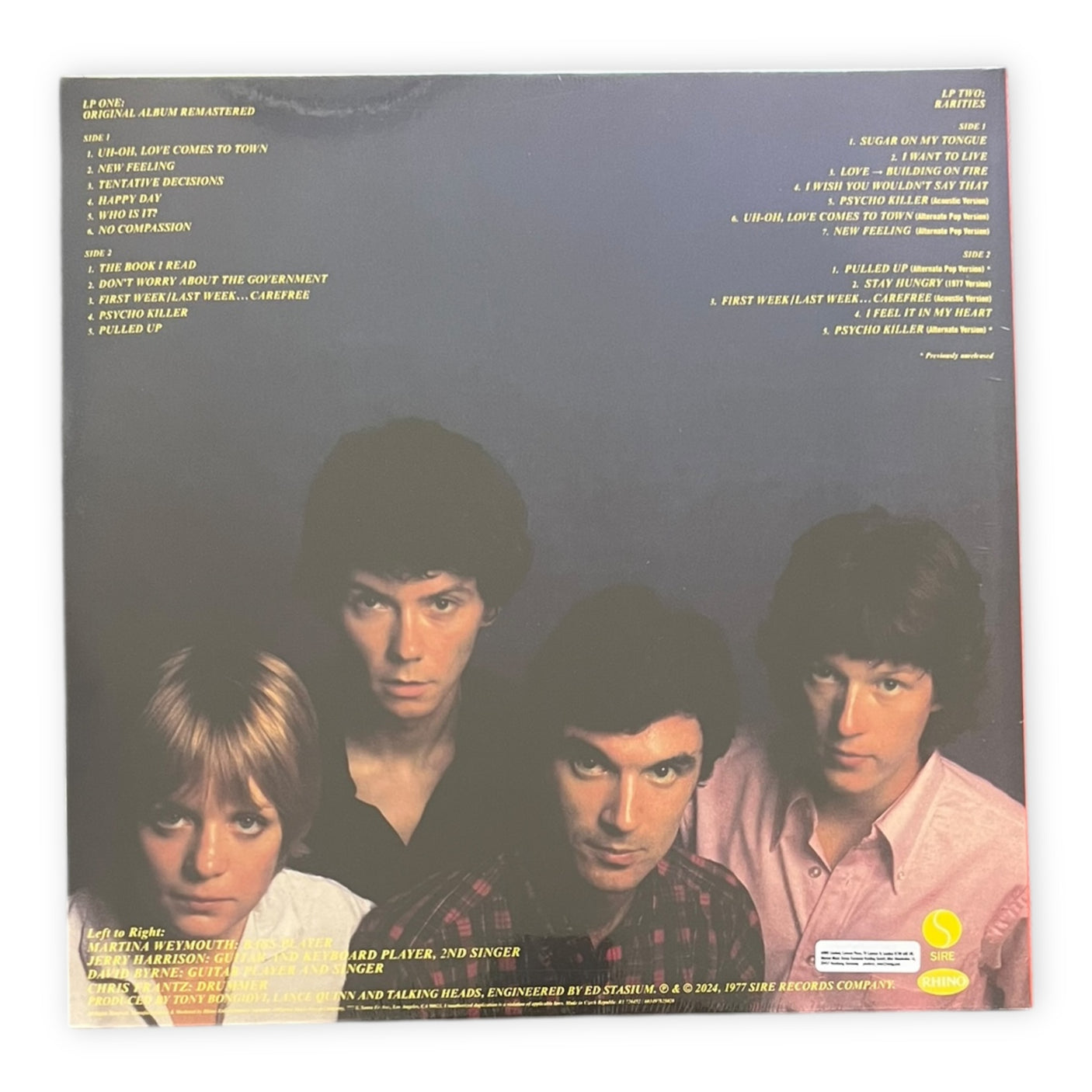 TALKING HEADS - Talking Heads: 77 (Limited Edition) | Green Transparent Vinyl | Brand New LP Vinyl Album