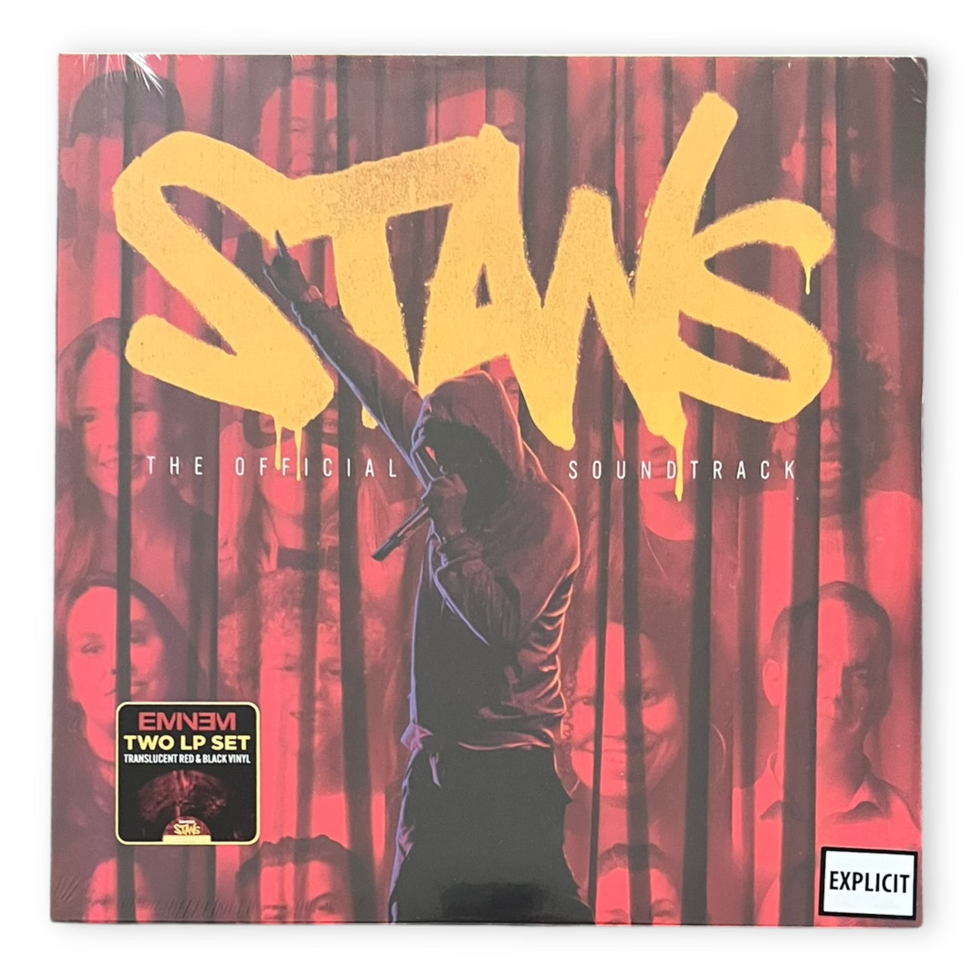 EMINEM - Stans (The Official Soundtrack) | Red & Black Vinyl | Brand New LP Vinyl Album