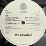 METALLICA - Metallica (Black Album) - USED LP VINYL - ORIGINAL 1991 EUROPE FIRST PRESS - VG/VG+
