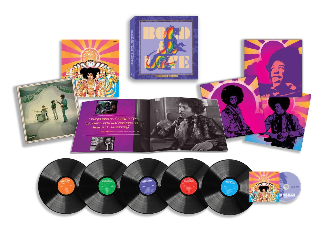 JIMI HENDRIX EXPERIENCE – Bold As Love (Deluxe Edition) | Box Set | Pre Order
