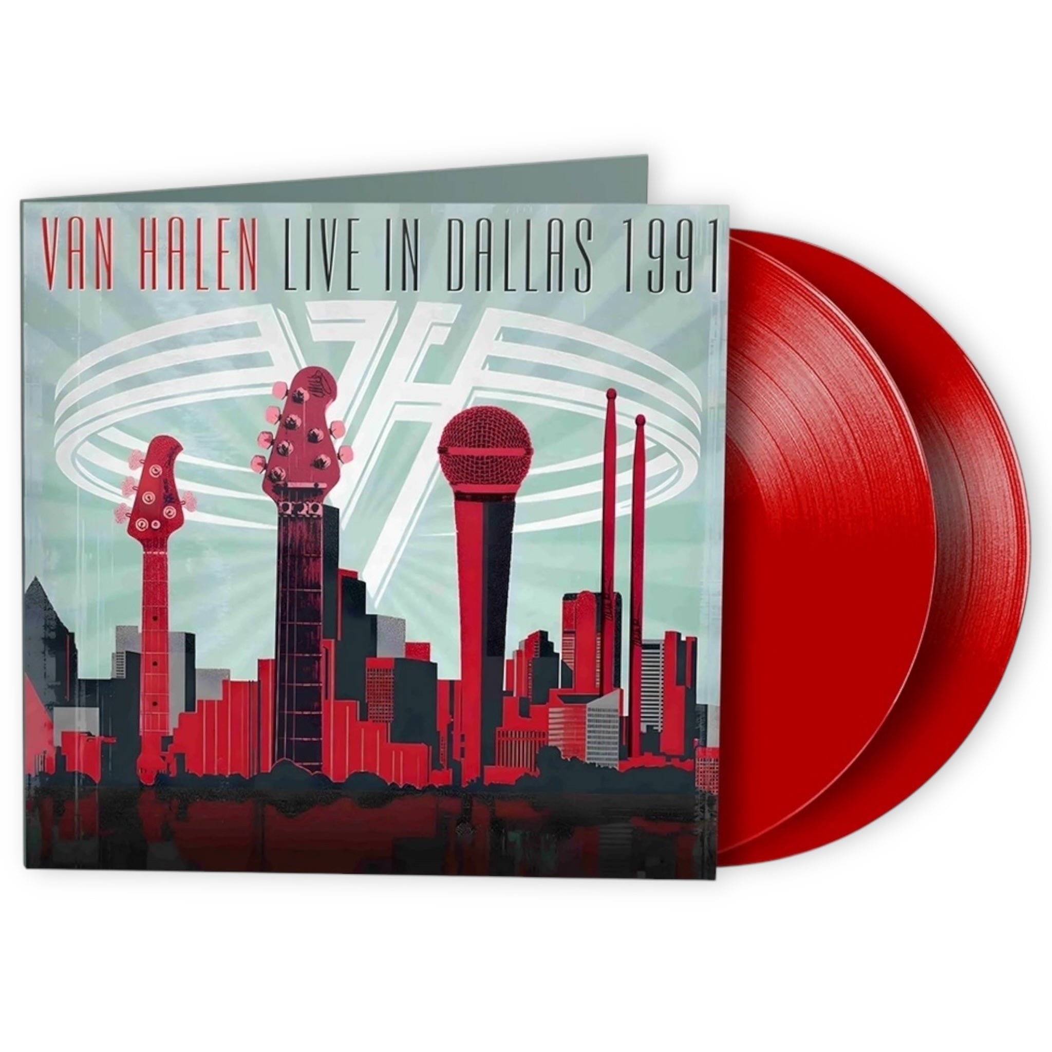 VAN HALEN LIVE Right here レコードRED VINYL Van Halen Live Right Here Red Vinyl Lp Live Album Classic