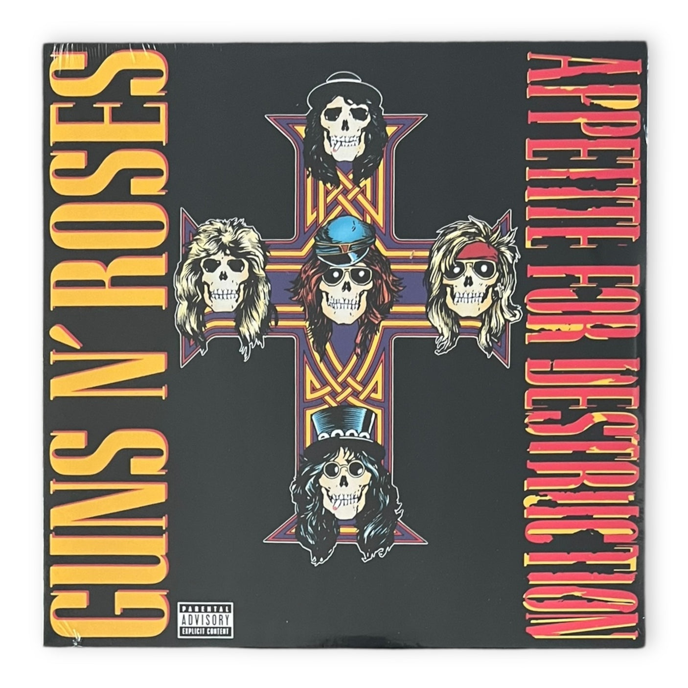 GUNS N ROSES - Appetite For Destruction - LP VINYL - REISSUE - BRAND NEW