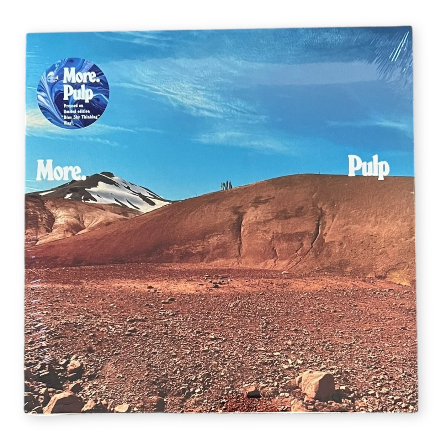 PULP - More - LP VINYL - BLUE SKY THINKING VINYL -  BRAND NEW