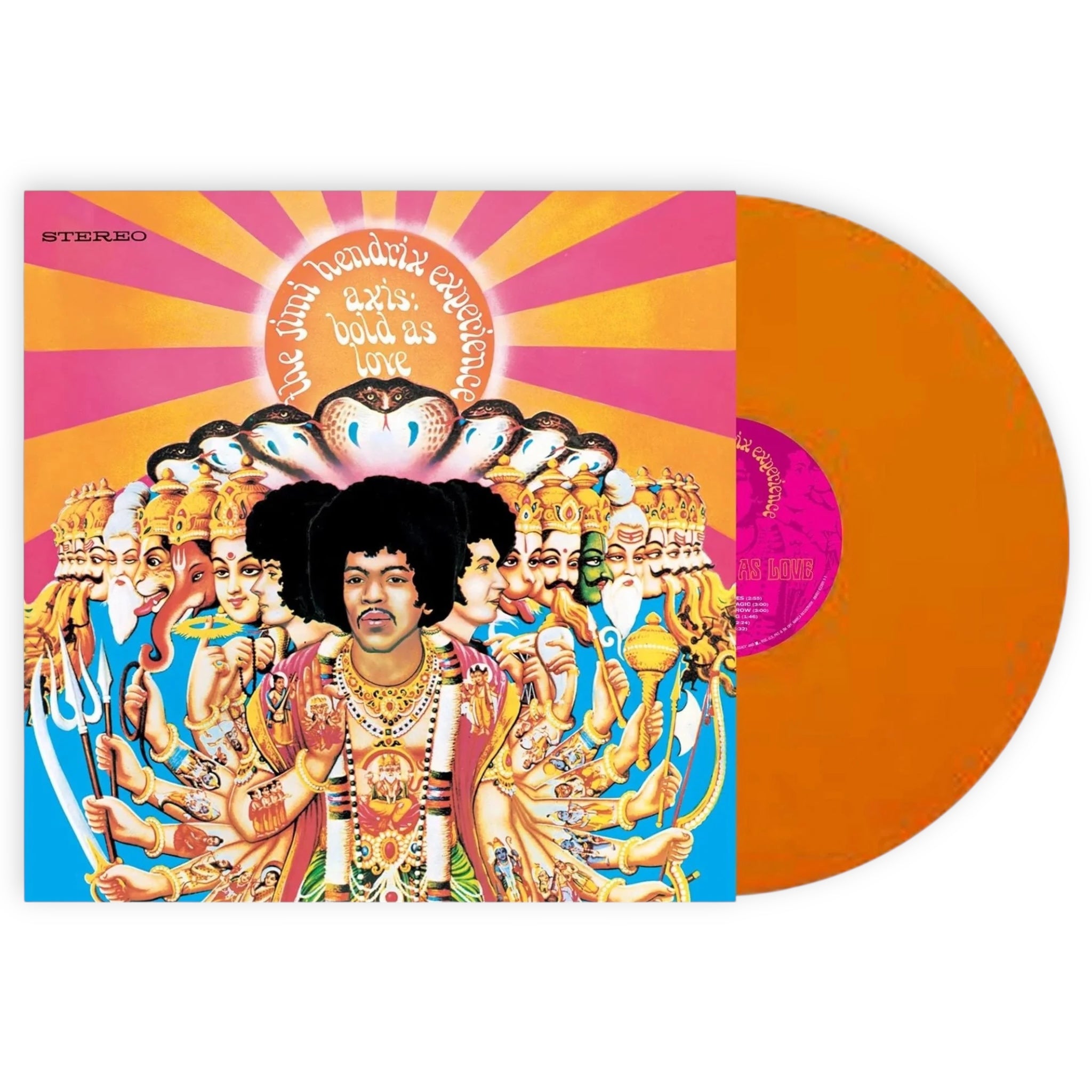 JIMI HENDRIX - Axis: Bold As Love (NAD 2025) | Electric Orange