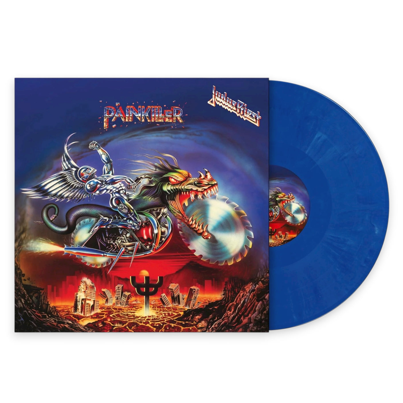 JUDAS PRIEST - Painkiller (35th Anniversary Edition) | Blue Marble Vinyl | Brand New LP Vinyl Album