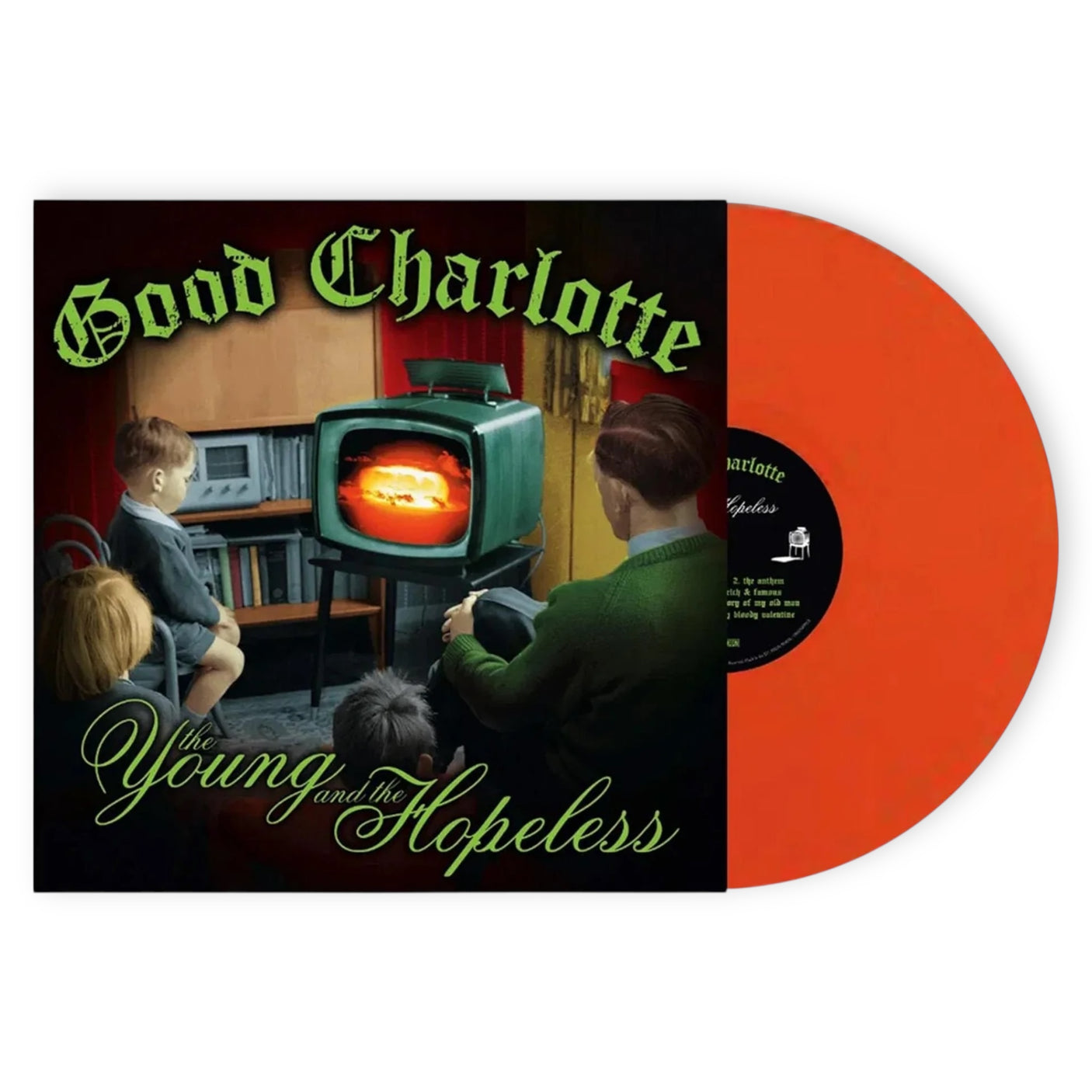 GOOD CHARLOTTE - The Young And The Hopeless | Nuclear Orange Vinyl | Brand New LP Vinyl Album