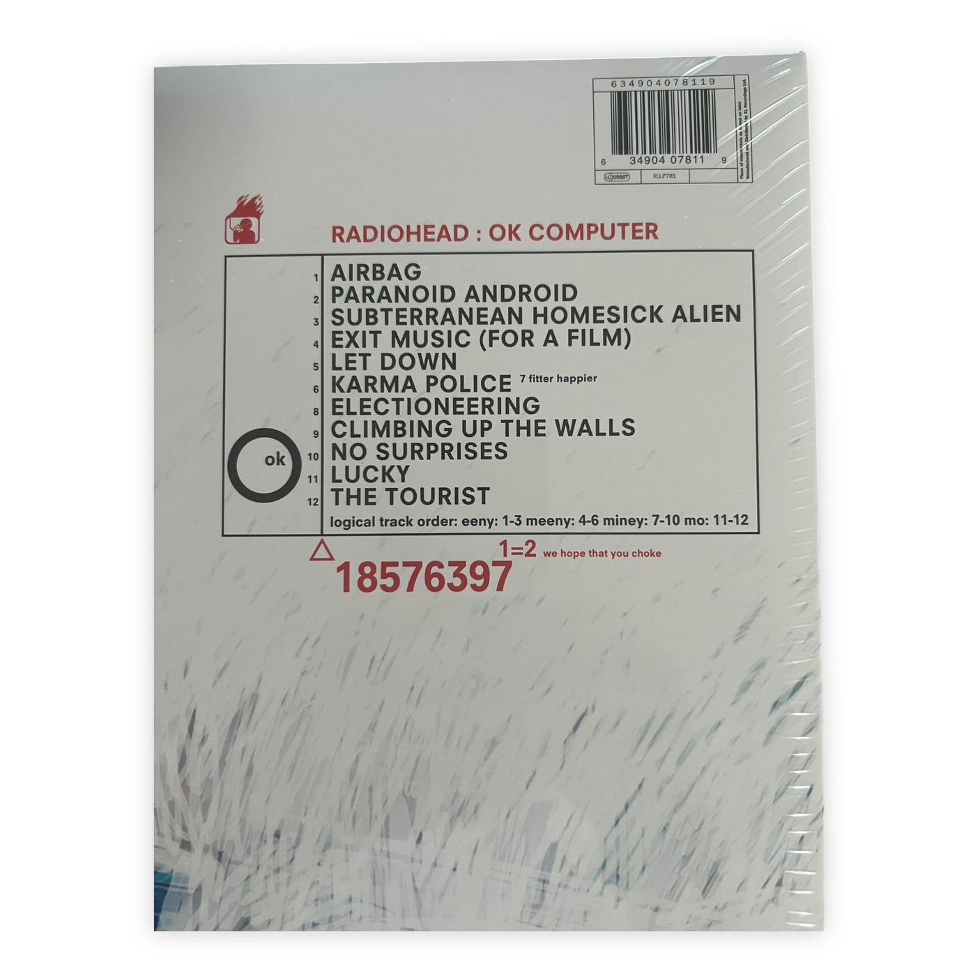 Radiohead OK Computer LP Vinyl Record