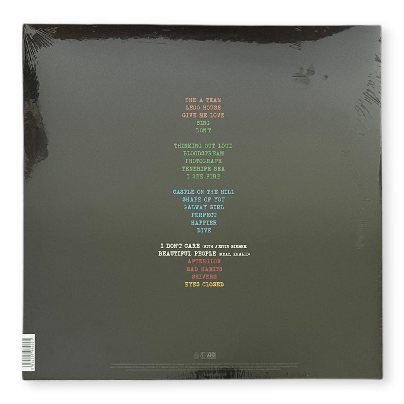 ED SHEERAN  +-=÷x Tour Collection - LP VINYL - BLUE VINYL - BRAND NEW