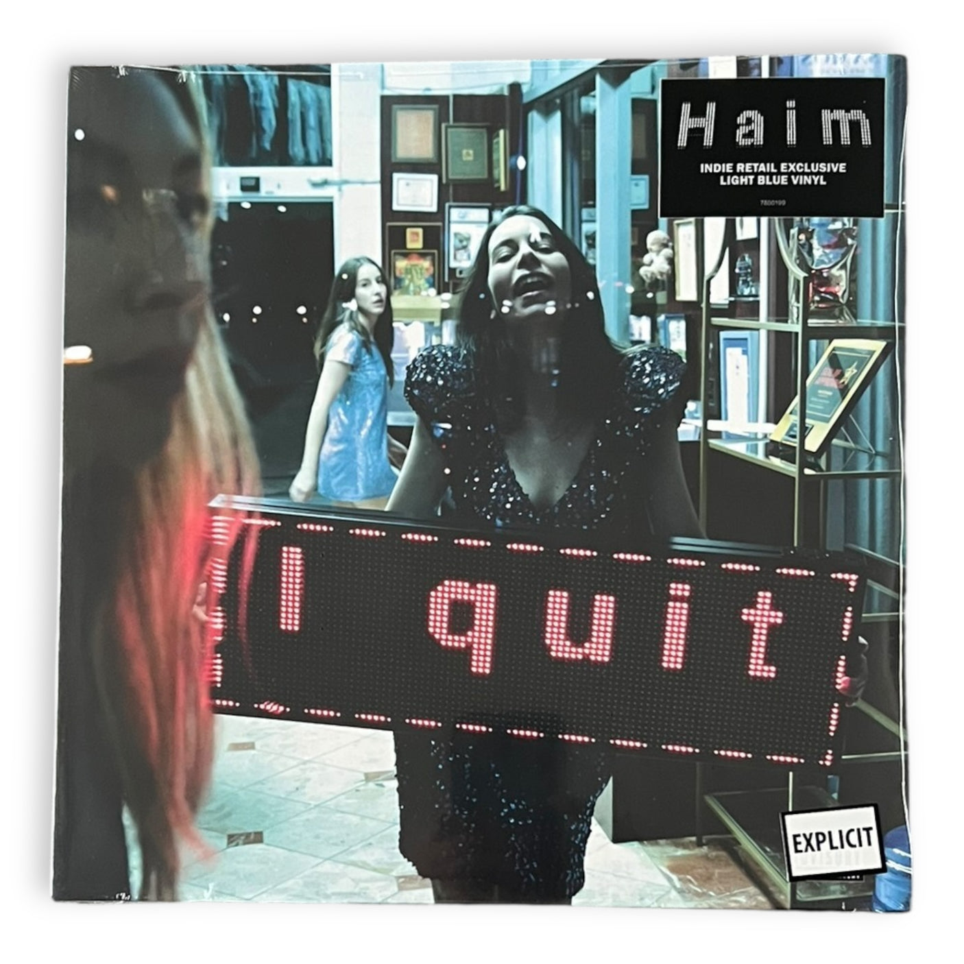 HAIM - I Quit - LP VINYL - LIMITED EDITION -  LIGHT BLUE TRANSLUCENT VINYL - BRAND NEW