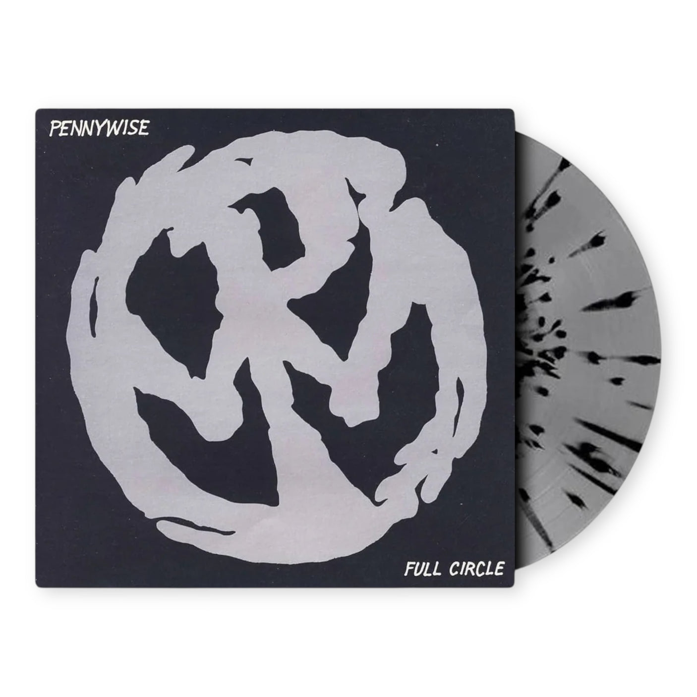 PENNYWISE - Full Circle - LP VINYL - ANNIVERSARY EDITION - SILVER WITH BLACK SPLATTER VINYL  - BRAND NEW