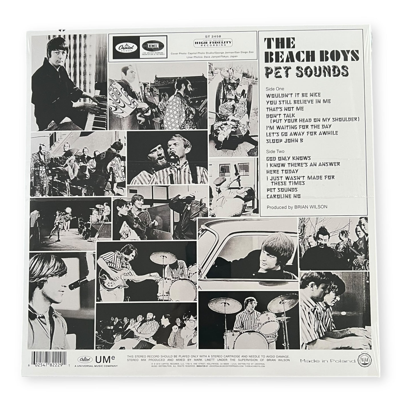 THE BEACH BOYS - Pet Sounds - 50th ANNIVERSARY EDITION - REMASTERED - LP VINYL - BRAND NEW