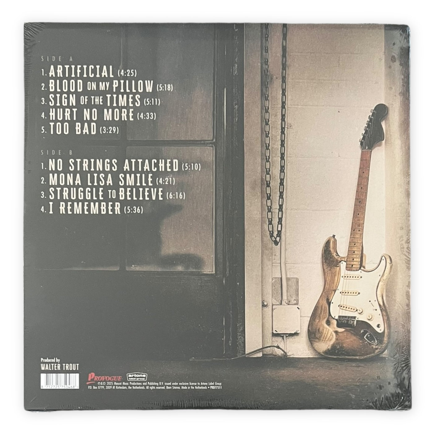 WALTER TROUT - Sign Of The Times - GOLD MARBLE VINYL - LP VINYL - BRAND NEW