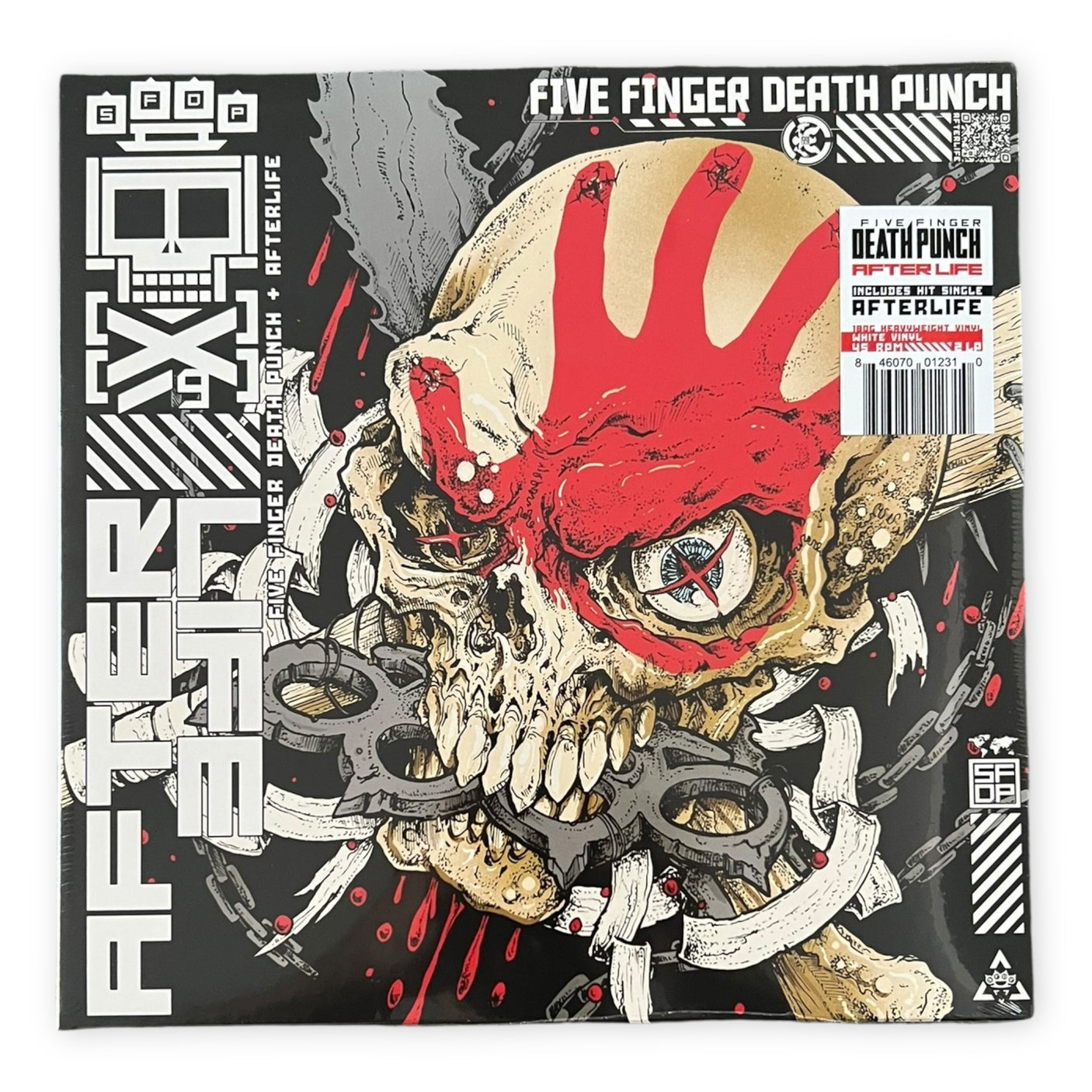 FIVE FINGER DEATH PUNCH – Afterlife (White Vinyl) | 2 x 45 RPM LP | Brand New LP Vinyl Album