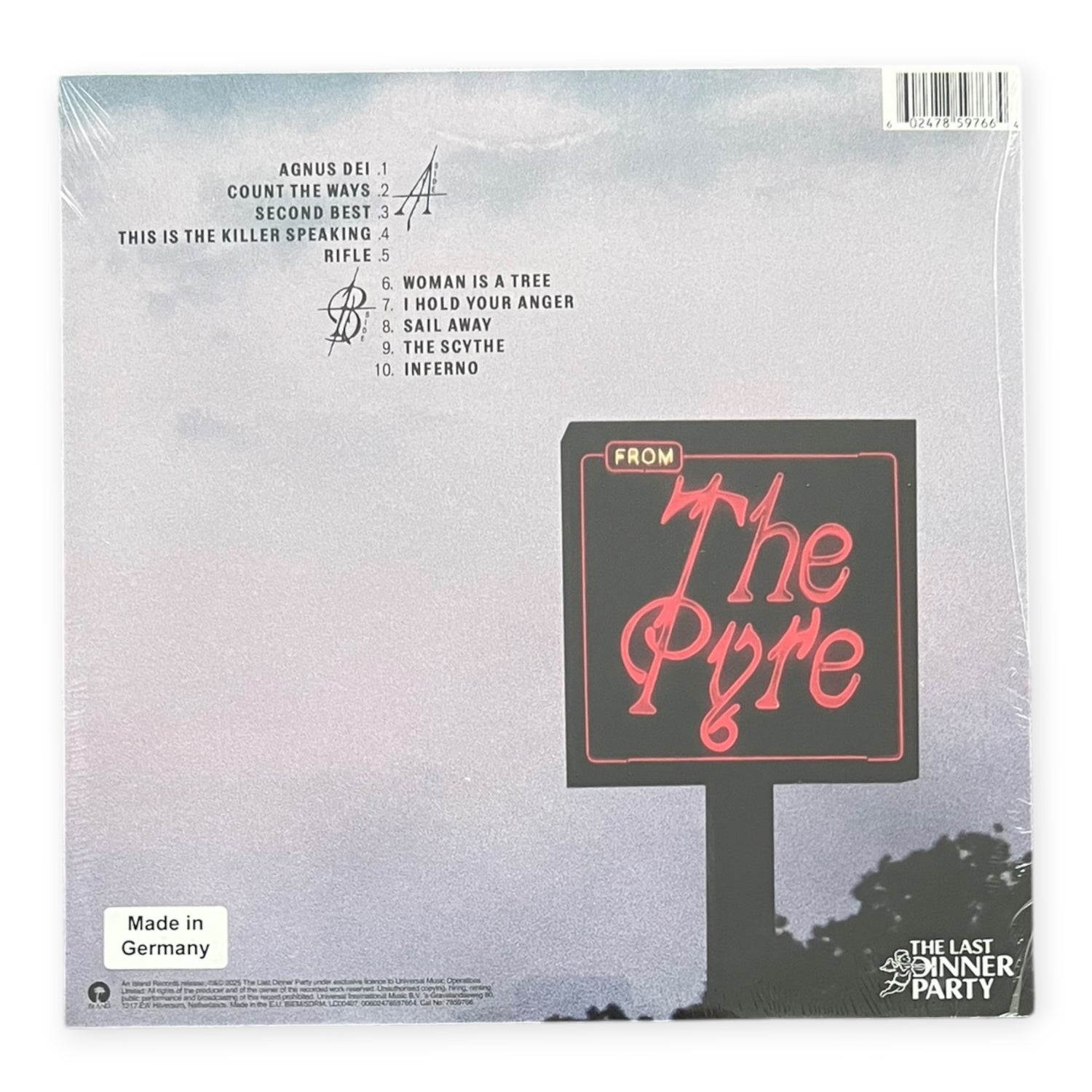 THE LAST DINNER PARTY - From The Pyre (Indi Exclusive) | Inferno Colou ...