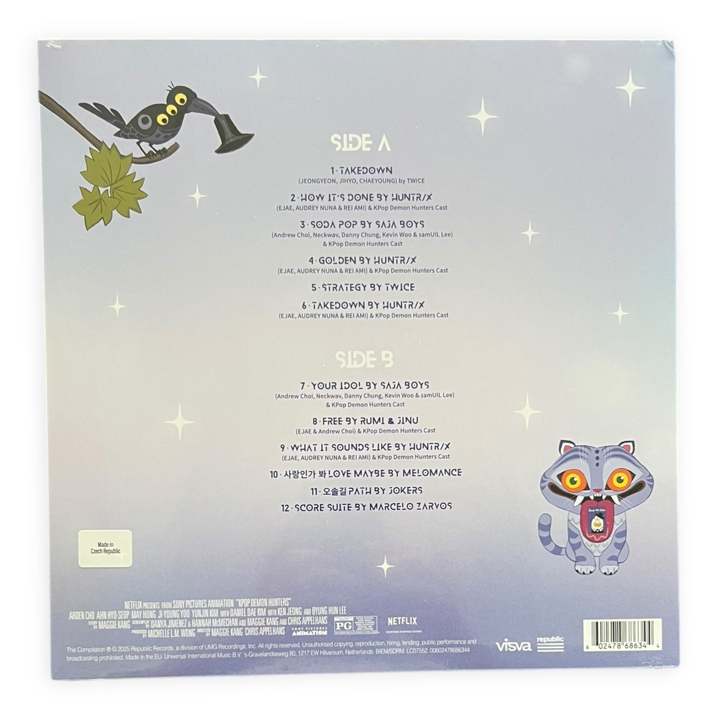 KPOP DEMON HUNTERS - Soundtrack From Netflix Film | Brand New LP Vinyl Album