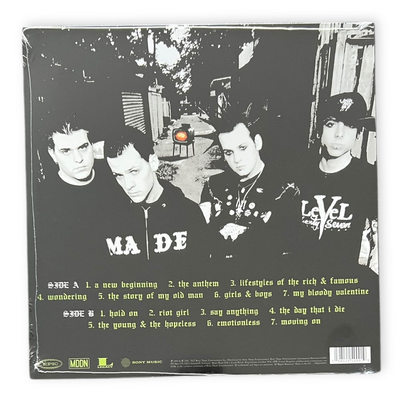GOOD CHARLOTTE - The Young And The Hopeless | Nuclear Orange Vinyl | Brand New LP Vinyl Album