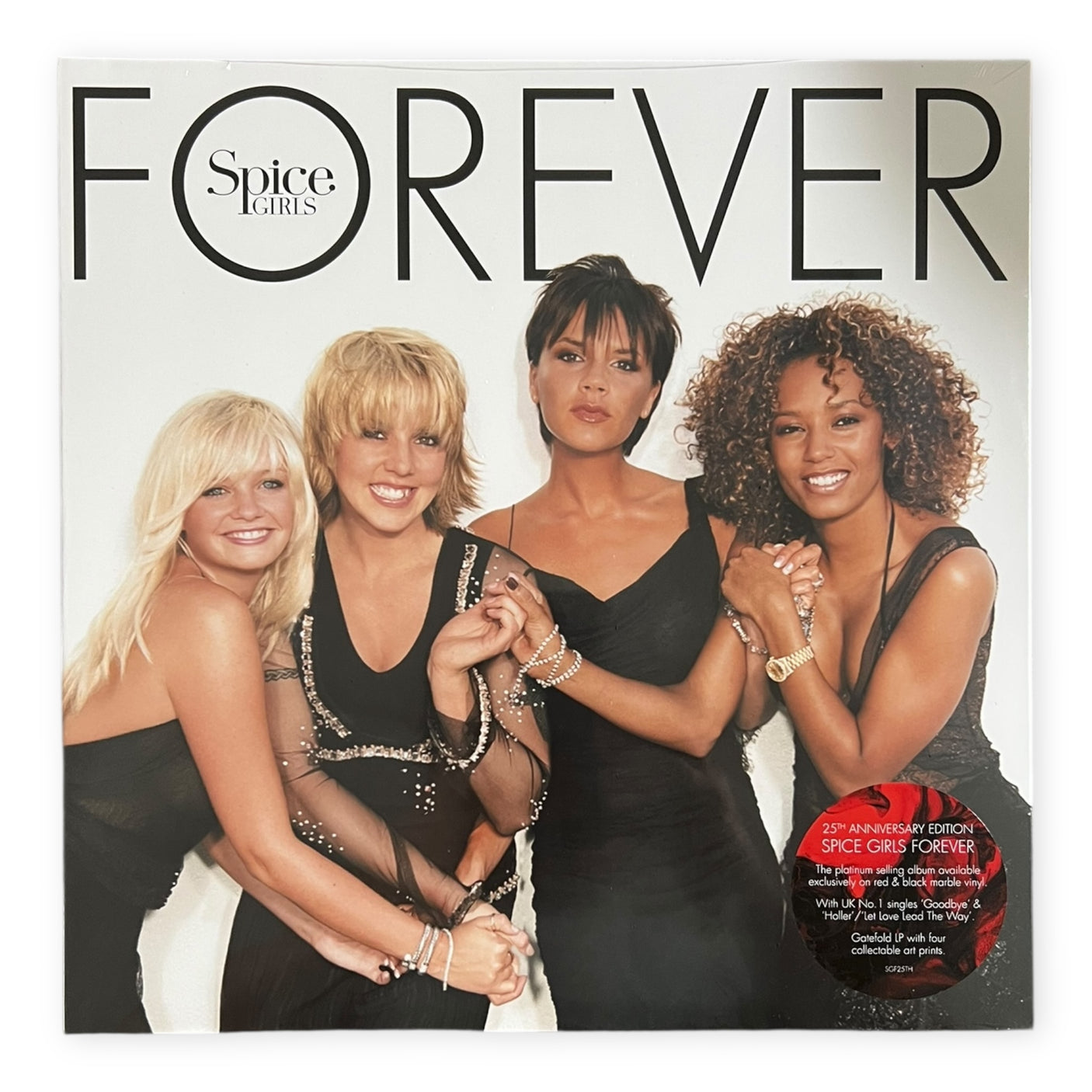 SPICE GIRLS – Forever (25th Anniversary) | Red & Black Marble Vinyl | Brand New LP Vinyl Album