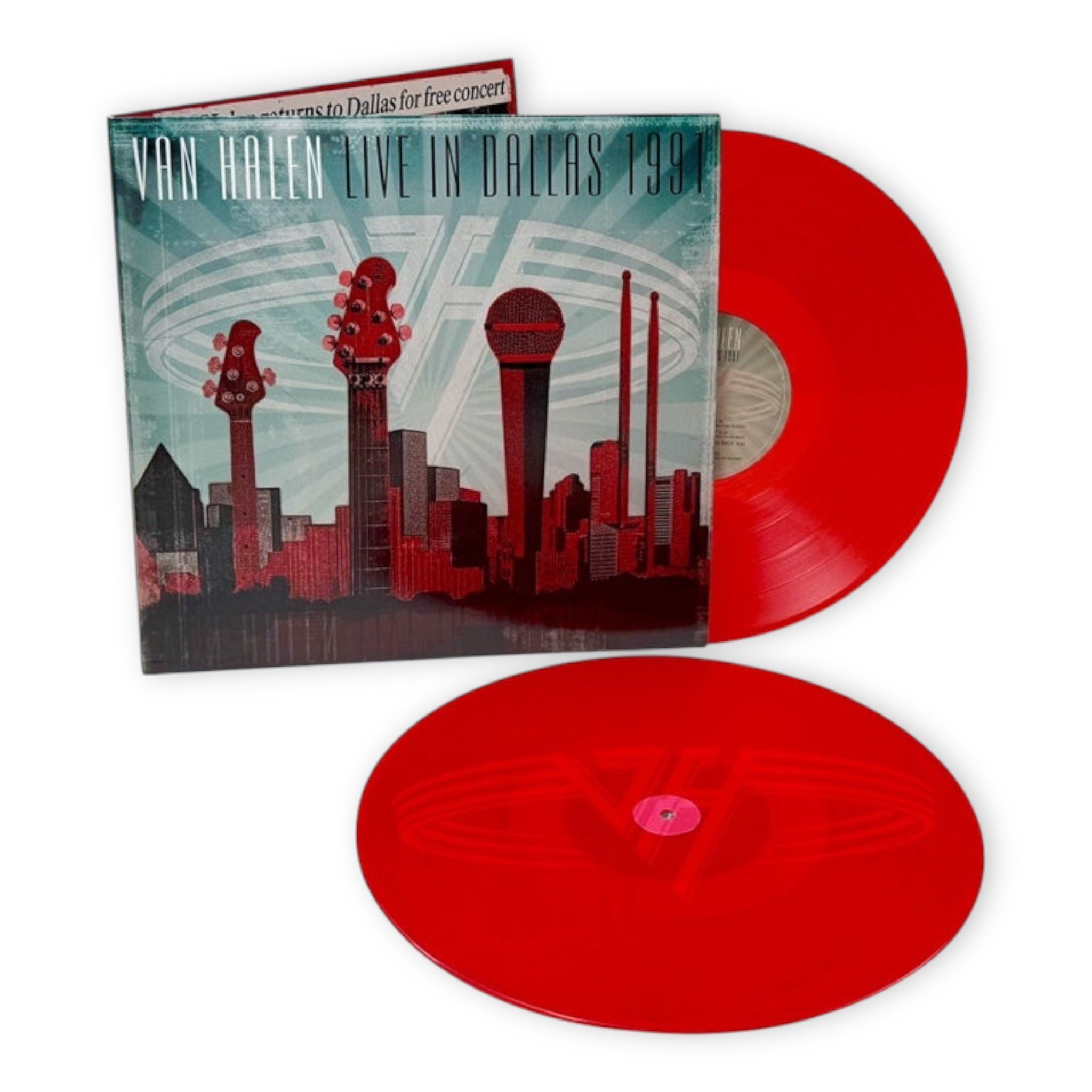 VAN HALEN LIVE Right here レコードRED VINYL Live: Right Here, Right Now (4LP) | Rhino Official Store