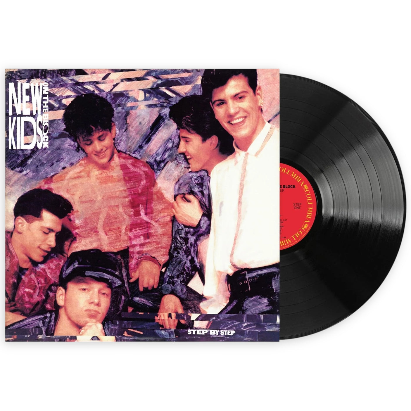 NEW KIDS ON THE BLOCK - Step By Step - LP VINYL - 35th ANNIVERSARY REISSUE -  BRAND NEW