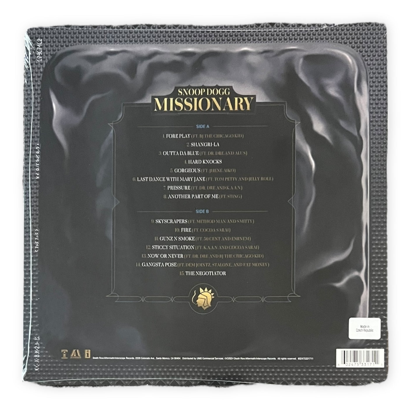 SNOOP DOGG - Missionary - PICTURE DISC LP - LP VINYL - BRAND NEW