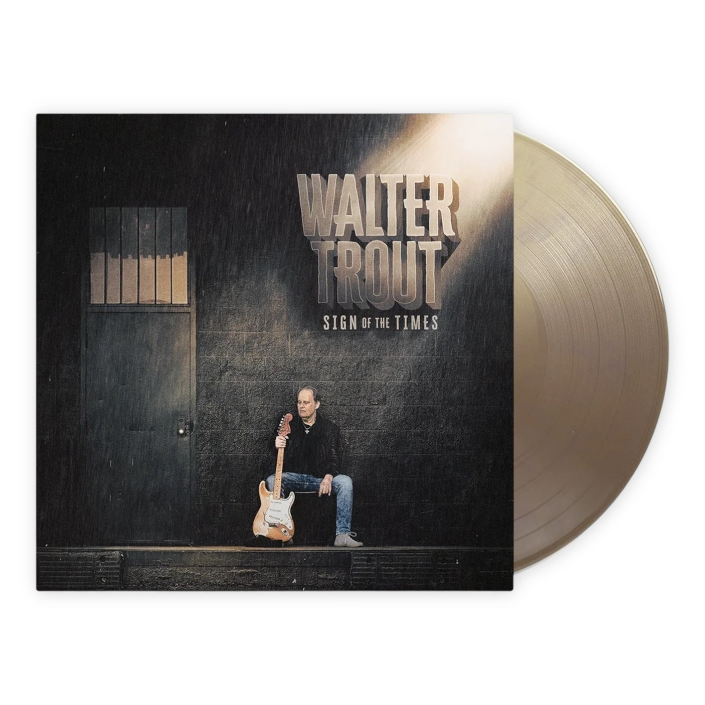 WALTER TROUT - Sign Of The Times - GOLD MARBLE VINYL - LP VINYL - BRAND NEW
