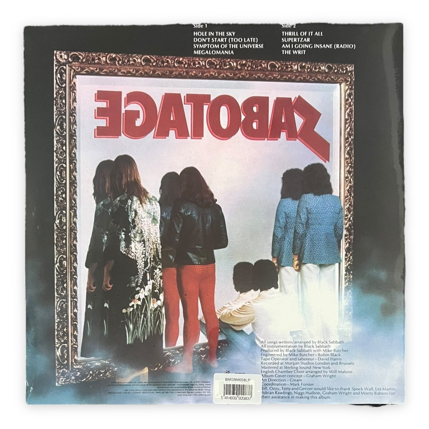 BLACK SABBATH – Sabotage (180gm Remastered) | Brand New LP Vinyl Album