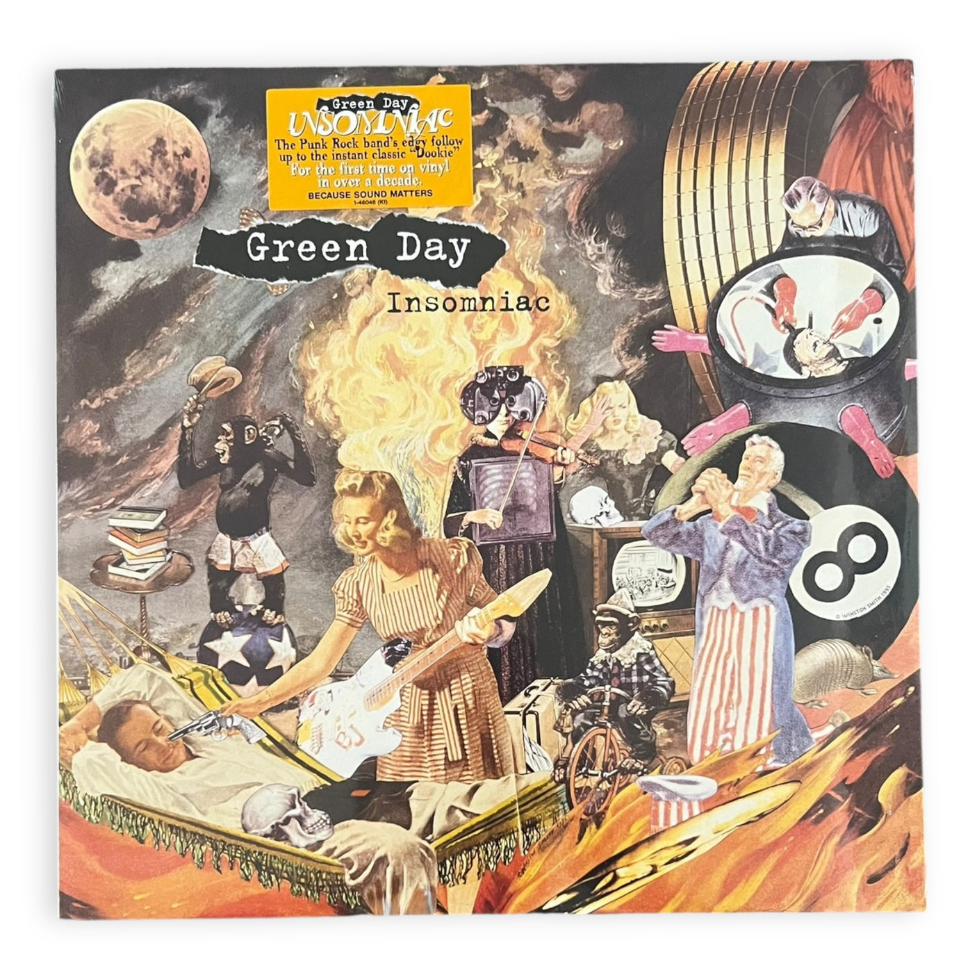 GREEN DAY – Insomniac (Reissue) | Brand New LP Vinyl Album