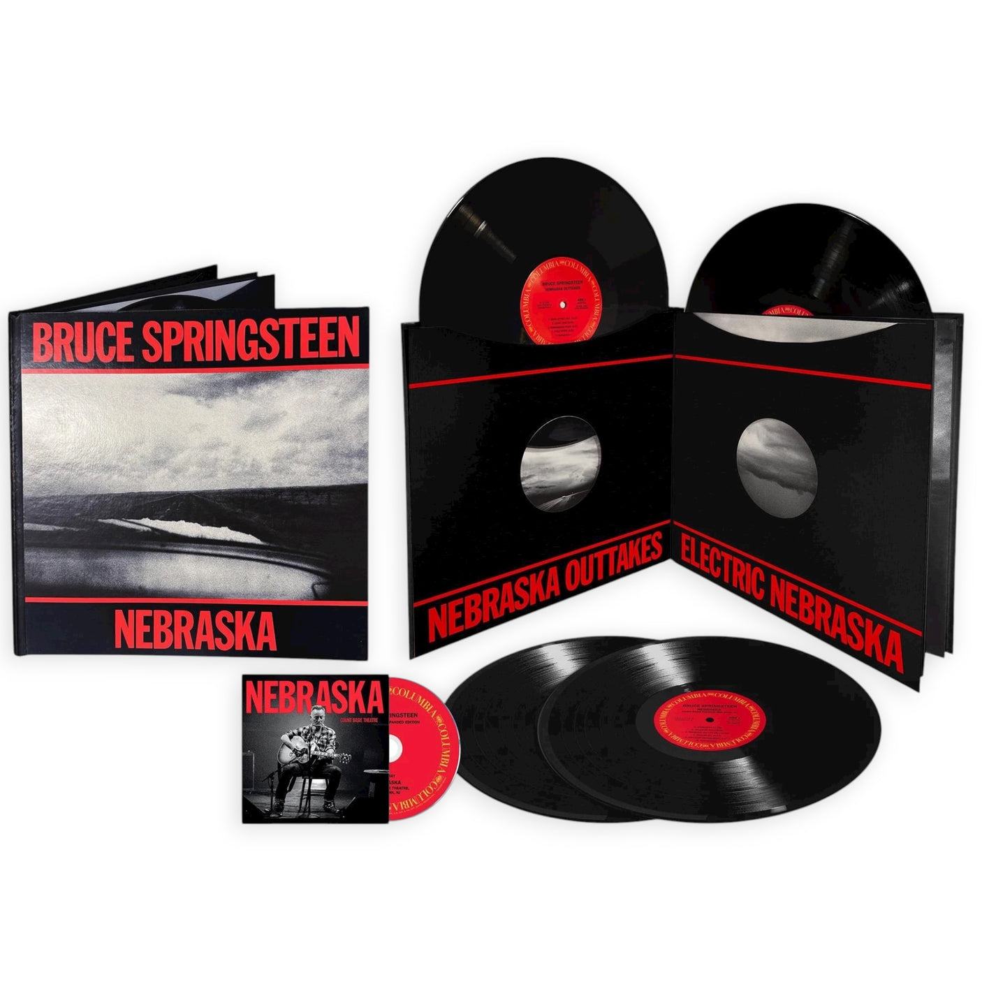 BRUCE SPRINGSTEEN - Nebraska 82: Expanded Edition | 4 x LP Box Set | Brand New Vinyl Album