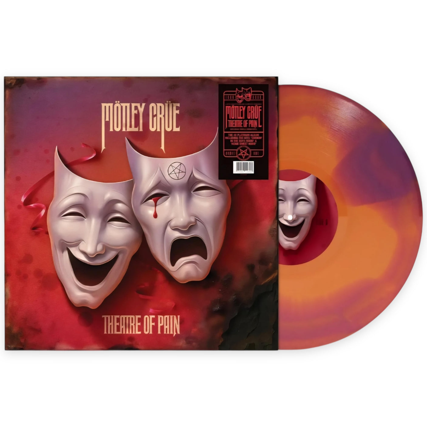 MOTLEY CRUE – Theatre Of Pain (40th Anniversary) | Purple Crush Vinyl | Brand New LP Vinyl Album