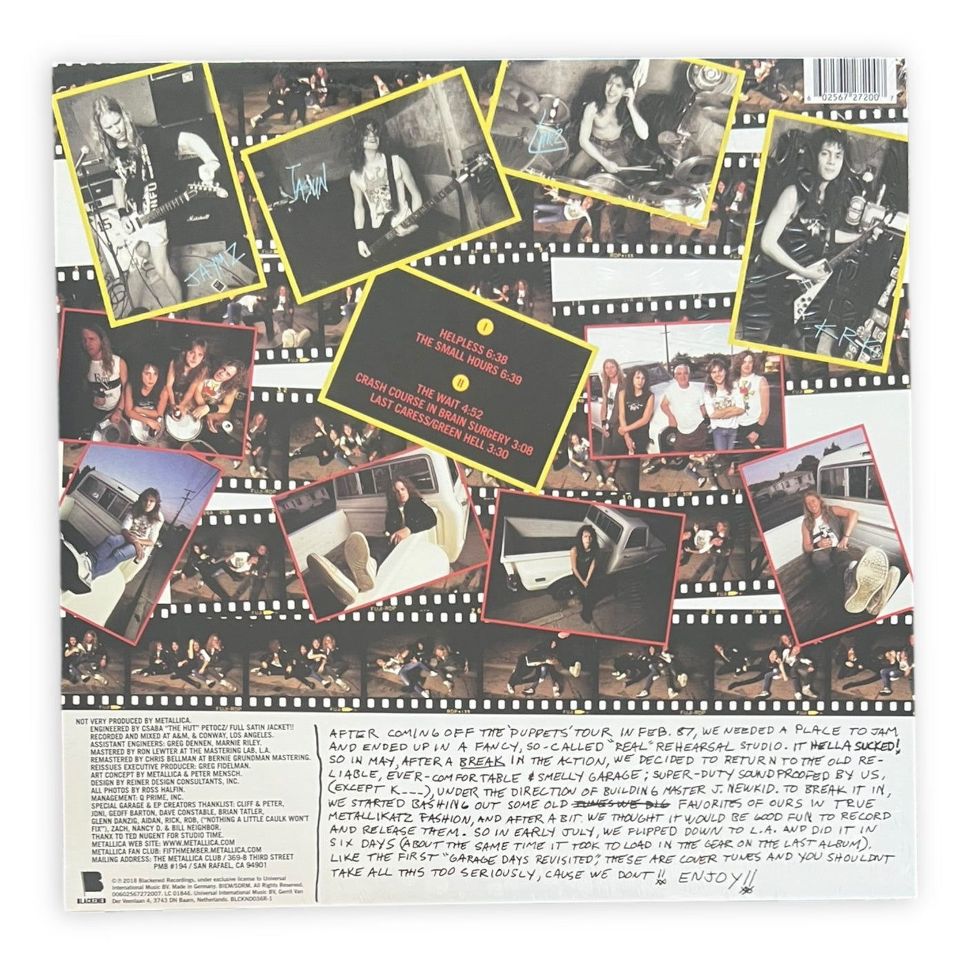 METALLICA - The $5.98 E.P. - Garage Days Re-Revisited | 12 inch EP | Brand New LP Vinyl Album